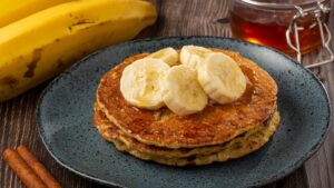 Panqueca de banana do Chay Suede