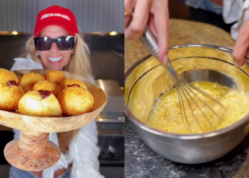 Bolinha de parmesão da Adriane Galisteu