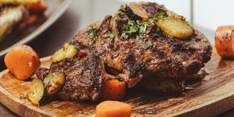 Carne assada que desmancha