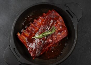 costelinha de porco assada