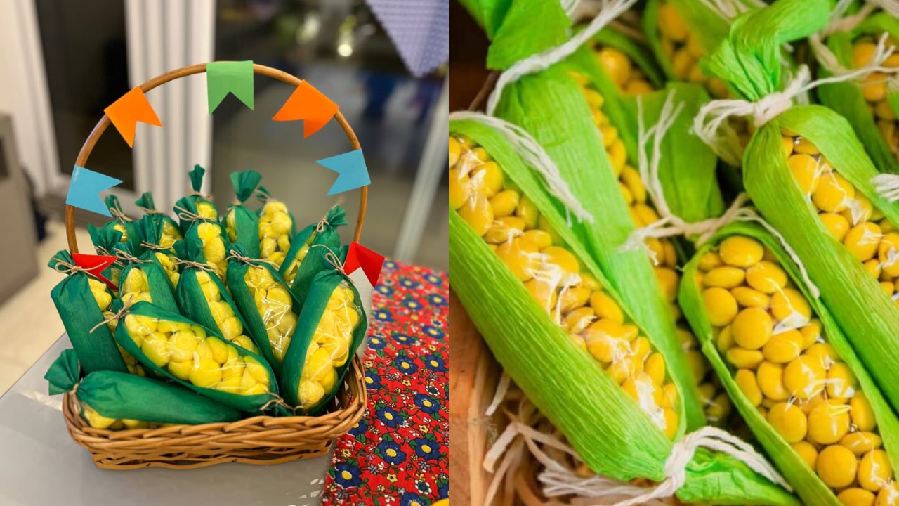 decoração da Festa Junina em casa