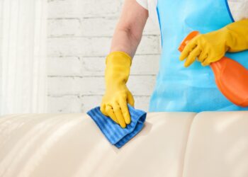 misturinha caseira para limpar sofá