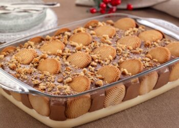 pavê de brigadeiro branco