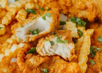peixe empanado crocante na airfryer