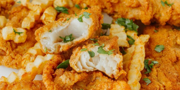 peixe empanado crocante na airfryer