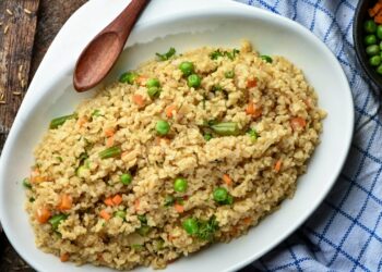Risoto na panela de pressão