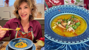 Receita de sopa de mandioquinha da Silvia Poppovic