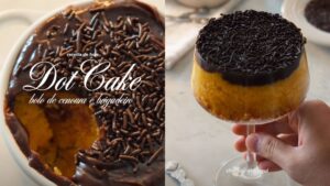 Dot Cake de bolo de cenoura; aprenda a fazer a nova receita viral abrasileirada