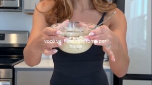 Café da manhã em menos de 5 minutos e que vai te deixar saciada até o almoço