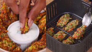 Bolinho de abobrinha na AirFryer