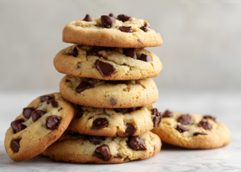 Bateu vontade de doce? Faça cookies na air fryer. Crédito: Canva