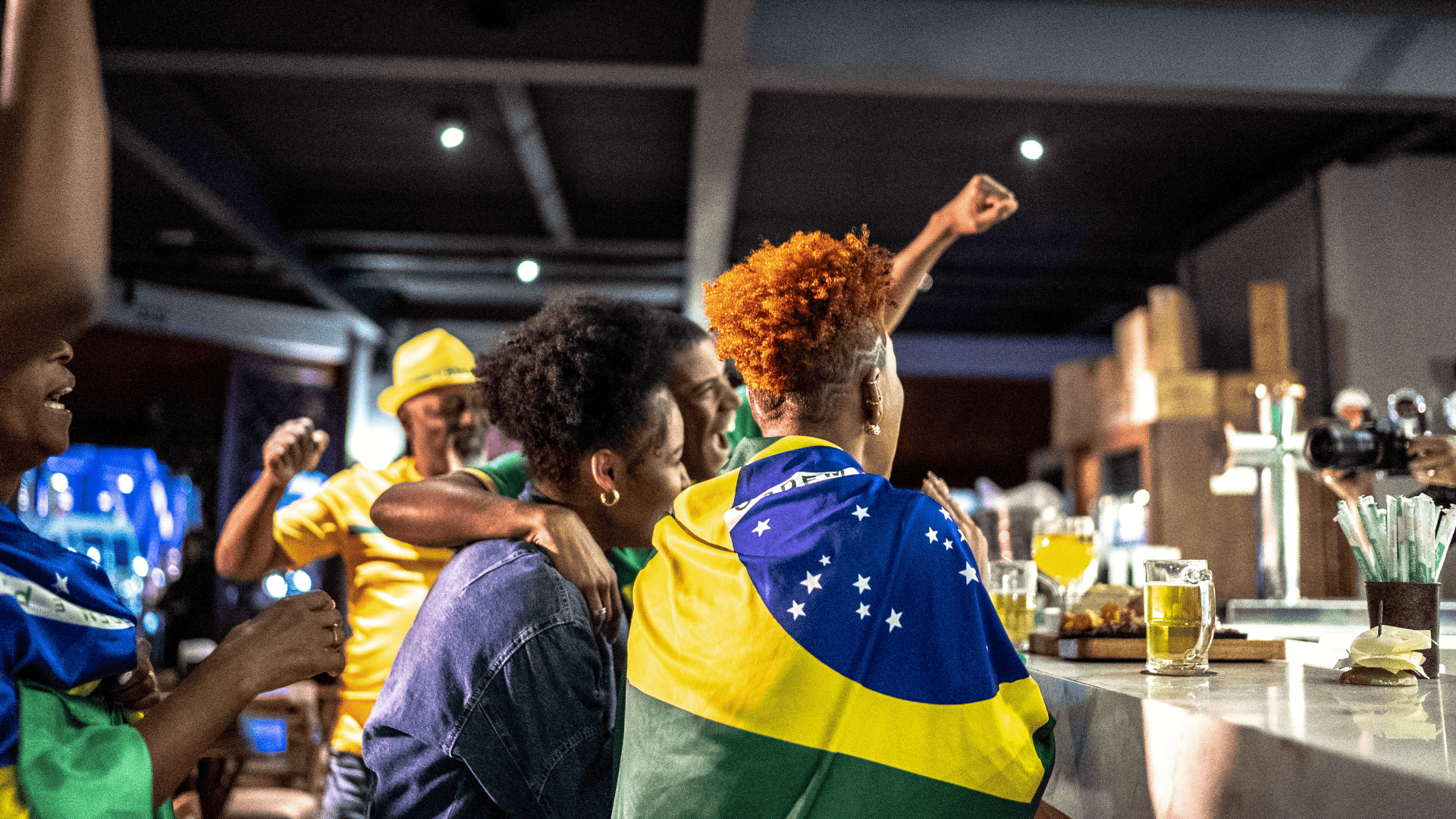 Guia da torcida em São Paulo veja onde assistir à Copa do Mundo. Crédito: Canva