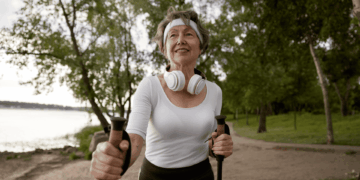 Menopausa e osteoporose. Crédito: Canva
