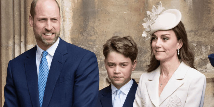 Príncipe George. Crédito: Mark Cuthbert/UK Press via Getty Images