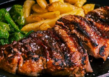 carne bovina na air fryer