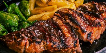 carne bovina na air fryer