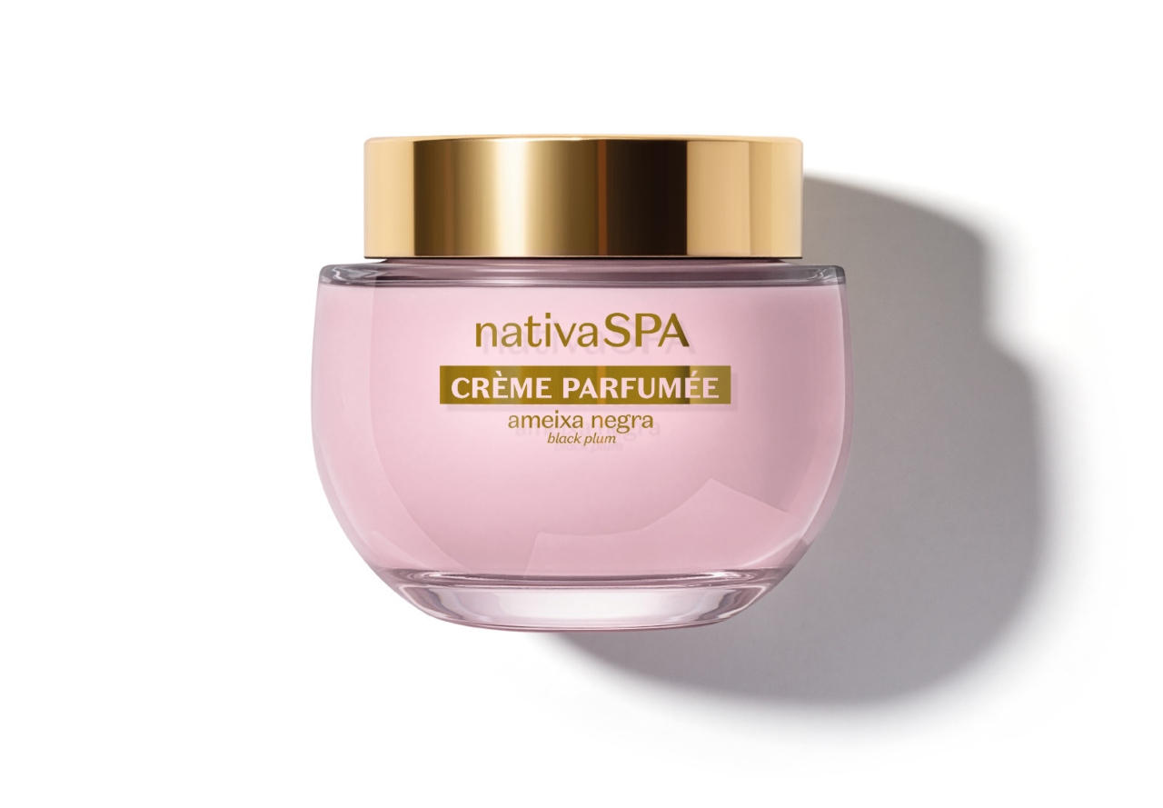 Creme parfumee Nativa Spa O Boticario. Crédito: Divulgação