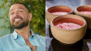 Gelatina com iogurte do Diogo Nogueira é sobremesa simples e refrescante