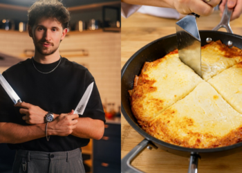 Lasanha de frigideira