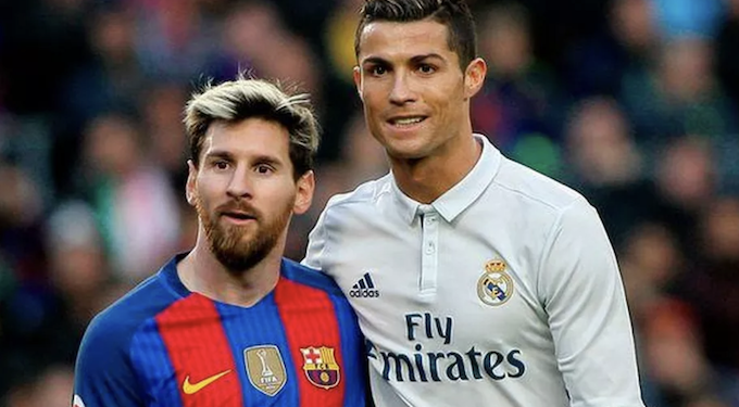 Cristiano Ronaldo e Messi: uma reflexão sobre etarismo. Foto: Reprodução