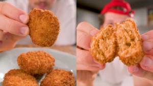 Nuggets de frango caseiro: receita fácil rende petisco crocante para toda a família