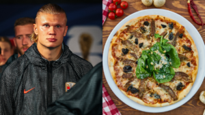 Pizza favorita de Erling Haaland une frango e molho de alho irresistível: aprenda a fazer