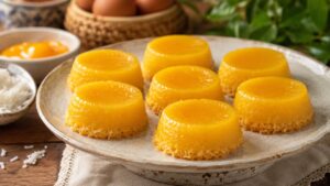 Quindim fácil e cremoso com poucos ingredientes