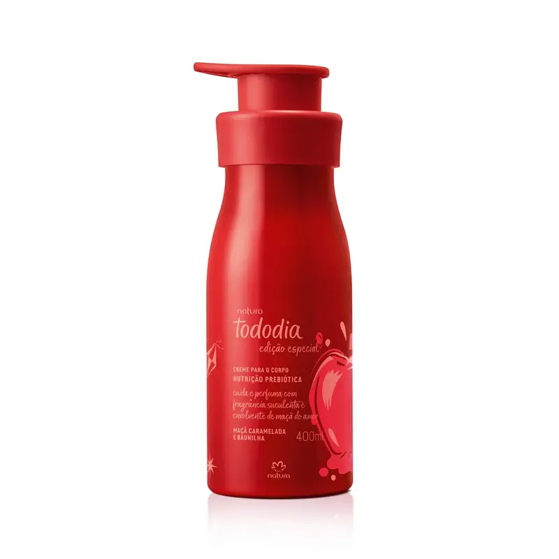 Creme para o Corpo Todo dia Maçã Caramelada e Baunilha, Natura. Crédito: Divulgação