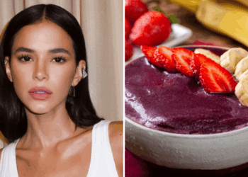 Bruna Marquezine. Reprodução: Instagram/Canva