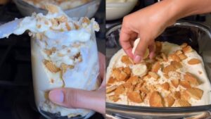 Pudim de banana prático, fácil, prático, rápido e com apenas 4 ingredientes