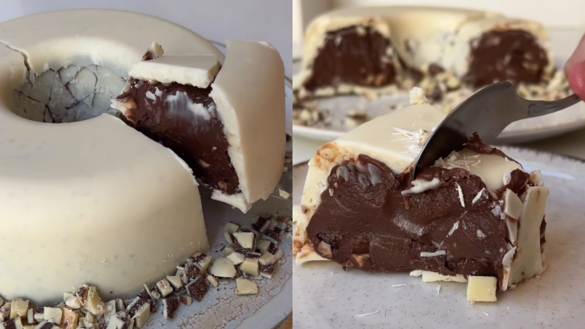 Aprenda a fazer este bombom de chocolate branco com menos de 10 ingredientes