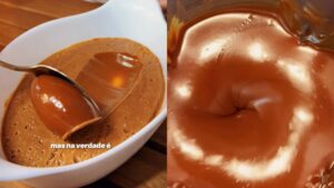 Aprenda a fazer chocolate branco caramelizado para rechear (ou comer de colher)