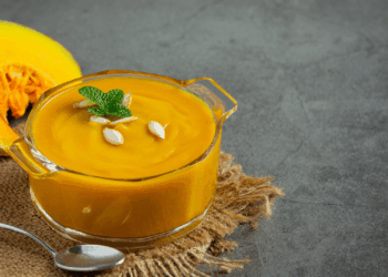 Caldo de abóbora. Crédito: Divulgação