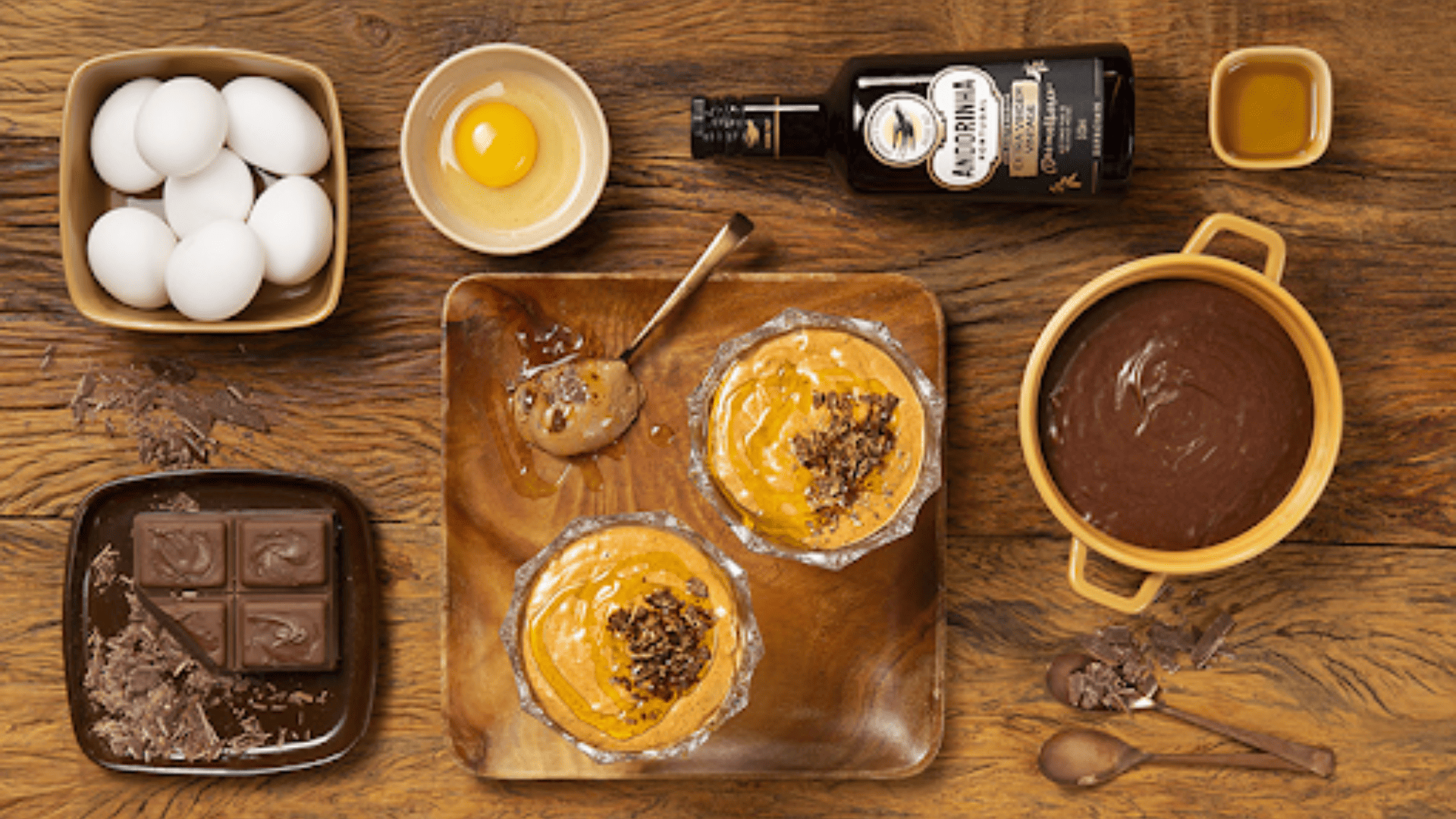 Mousse de chocolate com azeite de oliva é a combinação diferente que você precisa testar