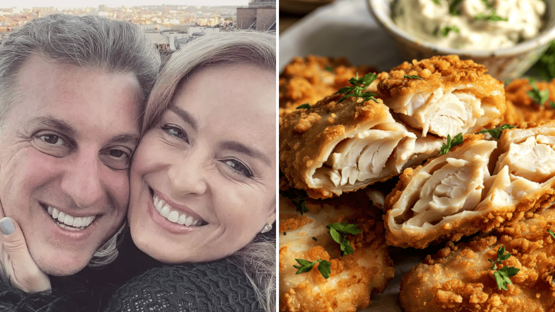 Peixe empanado crocante, a receita favorita de Luciano Huck e Angélica