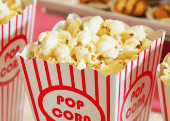 Pipoca de cinema. Crédito: Canva