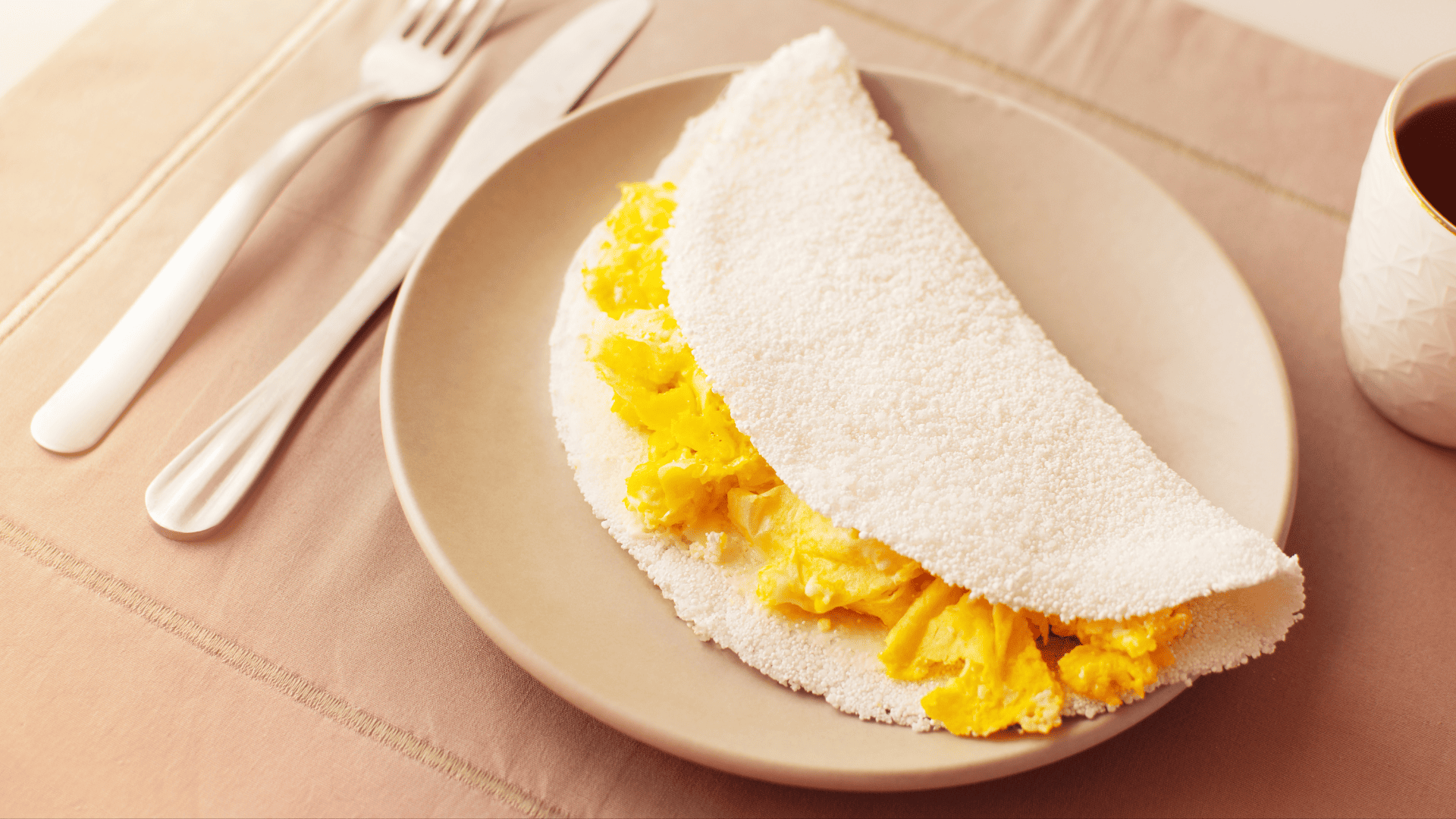Tapioca antes ou depois do treino Saiba os benefícios para o corpo e aprenda receita leve. Crédito: Canva