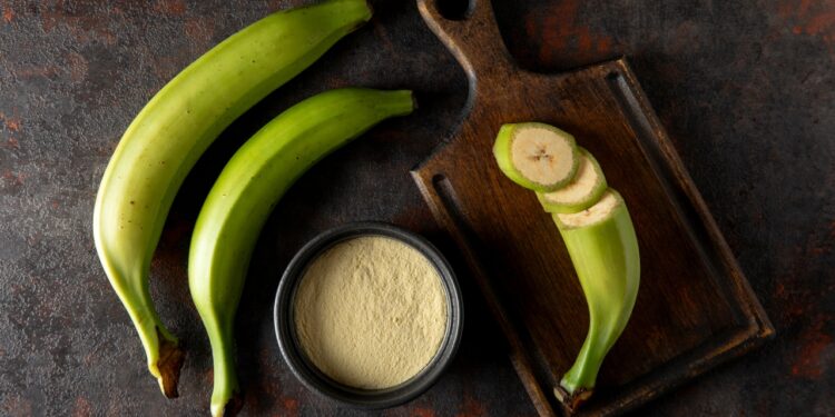 biomassa de banana verde