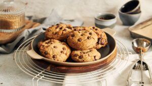 Cookie de whey protein macio e fácil para variar o lanche do dia a dia